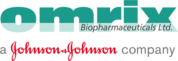 Omrix Biopharmaceuticals, a Johnson & Johnson company, logo